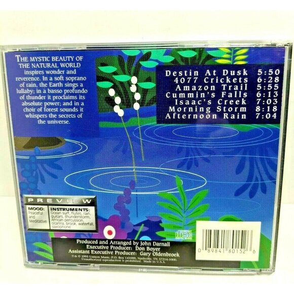 Earth Harmony by John Darnall (CD, 1995, Unison) - Picture 2 of 6